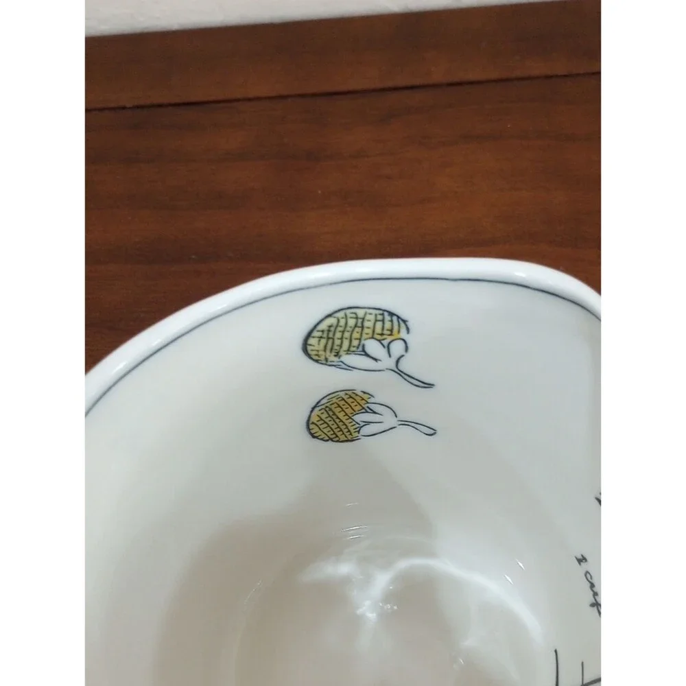 Anthropologie Molly Hatch Floral 1 Quart Measuring Cup